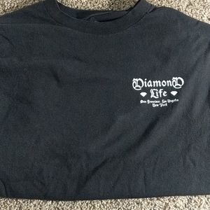 A diamond sweatshirt